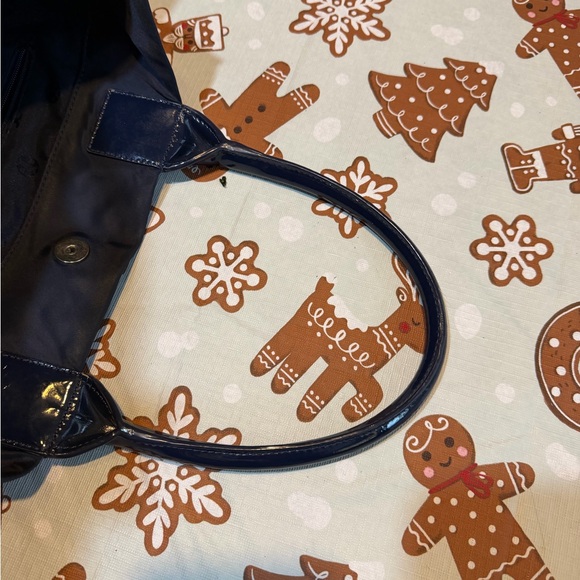 Tory Burch Navy Extra Large Tote - Picture 8 of 13